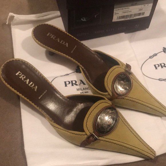 Authentic gently worn Prada shoes - Picture 3 of 7
